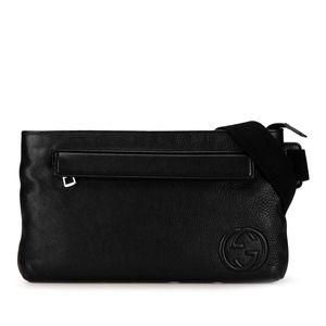 Pre-Loved Gucci Leather Soho Zip Belt Bag